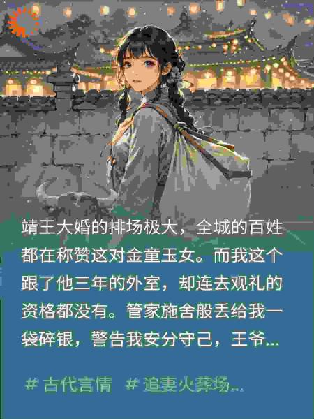给靖王当三年外室，他大婚时我收拾衣裳，上了牛车