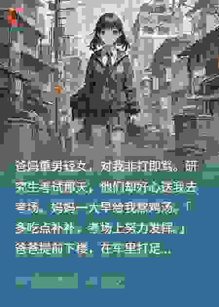 考试前夕，爸妈想把我卖给老光棍