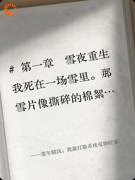 荒年糙汉：我靠打脸系统屯粮旺家