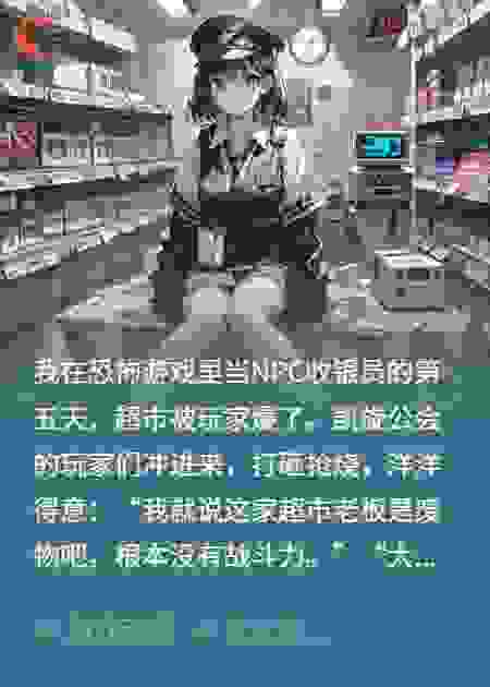 我在恐怖游戏里开超市，被玩家爆